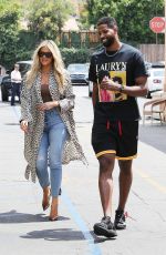 KHLOE KARDASHIAN Out for Lunch in Sherman Oaks 07/18/2018