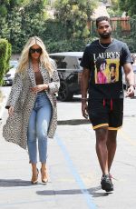 KHLOE KARDASHIAN Out for Lunch in Sherman Oaks 07/18/2018