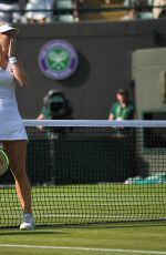 KIKI BERTENS at Wimbledon Tennis Championships in London 07/06/2018