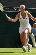 KIKI BERTENS at Wimbledon Tennis Championships in London 07/10/2018