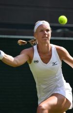 KIKI BERTENS at Wimbledon Tennis Championships in London 07/10/2018