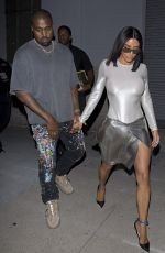 KIM KARDASHIAN and Kanye West Night Out in Los Angeles 07/29/2018