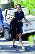 KIM KARDASHIAN at a Boat Ride on a Lake in Idaho 07/06/2018