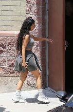 KIM KARDASHIAN at a Studio in Los Angeles 07/16/2018