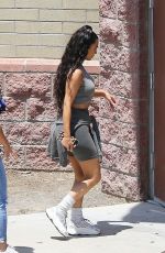 KIM KARDASHIAN at a Studio in Los Angeles 07/16/2018