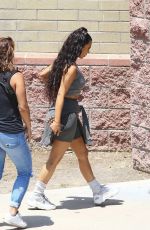 KIM KARDASHIAN at a Studio in Los Angeles 07/16/2018