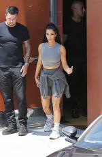 KIM KARDASHIAN at a Studio in Los Angeles 07/16/2018