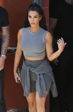 KIM KARDASHIAN at a Studio in Los Angeles 07/16/2018