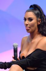 KIM KARDASHIAN at Los Angeles Beautycon Festival 07/14/2018