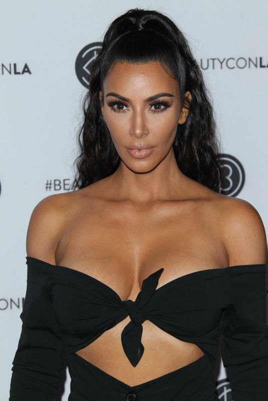 KIM KARDASHIAN at Los Angeles Beautycon Festival 07/14/2018