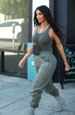 KIM KARDASHIAN at Paint & Sip Studio in Los Angeles 07/23/2018