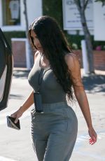 KIM KARDASHIAN at Paint & Sip Studio in Los Angeles 07/23/2018