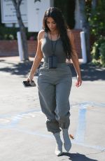 KIM KARDASHIAN at Paint & Sip Studio in Los Angeles 07/23/2018