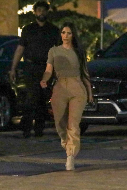KIM KARDASHIAN Night Out in Malibu 07/06/2018