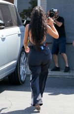 KIM KARDASHIAN Out in Los Angeles 07/17/2018