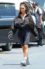 KIM KARDASHIAN Out in West Hollywood 07/19/2018