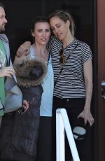 KIM RAVER on the Set of Tempting Fate in Vancouver 07/13/2018