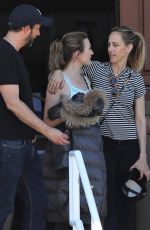 KIM RAVER on the Set of Tempting Fate in Vancouver 07/13/2018