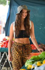KIRA KOSARIN Shopping at Farmers Market in Los Angeles 07/15/2018