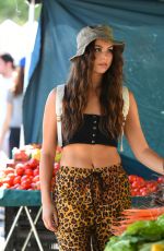 KIRA KOSARIN Shopping at Farmers Market in Los Angeles 07/15/2018
