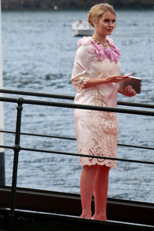 KITTY SPENCER at Concordia Steamer Boat at Dolce and Gabbana Fashion Event in Lake Como 07/05/2018