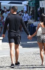 KOURTNEY KARDASHIAN and Younes Bendjima Out Shopping in Portofino 07/02/2018