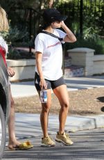 KOURTNEY KARDASHIAN at Anastasia Salon in Beverly Hills 07/12/2018