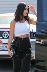 KOURTNEY KARDASHIAN at Bowling Alley in Woodland Hills 07/17/2018