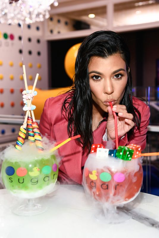 KOURTNEY KARDASHIAN at Sugar Factory Opening in Atlantic City 07/28/2018