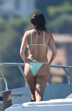 KOURTNEY KARDASHIAN in Bikini at a Boat in Portofino 06/30/2018