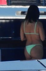 KOURTNEY KARDASHIAN in Bikini at a Boat in Portofino 06/30/2018