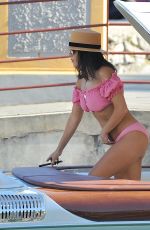 KOURTNEY KARDASHIAN in Bikini at a Boat in Portofino 07/08/2018