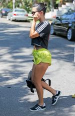 KOURTNEY KARDASHIAN in Shorts Out in Los Angeles 07/25/2018