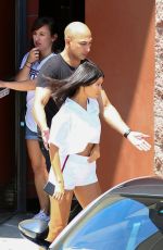 KOURTNEY KARDASHIAN Leaves a Studio in Los Angeles 07/16/2018
