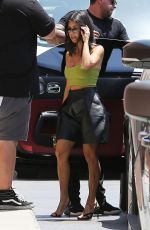 KOURTNEY KARDASHIAN on the Set of Her Show in West Hollywood 07/19/2018