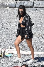 KOURTNEY KARDASHIAN Out for Lunch in Portofino 06/29/2018