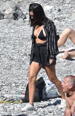 KOURTNEY KARDASHIAN Out for Lunch in Portofino 06/29/2018