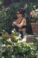 KOURTNEY KARDASHIAN Working Out in Portofino 06/29/2018