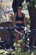 KOURTNEY KARDASHIAN Working Out in Portofino 06/29/2018