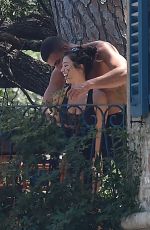 KOURTNEY KARDASHIAN Working Out in Portofino 06/29/2018