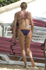 KRISTEN PAZIK in Bikini on the Beach in Barbados 07/03/2018
