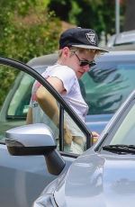 KRISTEN STEWART and STELLA MAXWELL Out in Los Feliz 07/21/2018