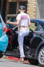KRISTEN STEWART and STELLA MAXWELL Out in Los Feliz 07/21/2018