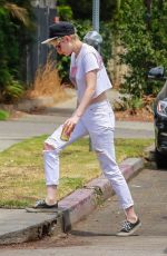 KRISTEN STEWART and STELLA MAXWELL Out in Los Feliz 07/21/2018