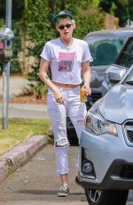 KRISTEN STEWART and STELLA MAXWELL Out in Los Feliz 07/21/2018