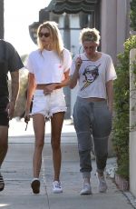 KRISTEN STEWART and STELLA MAXWELL Out in West Hollywood 06/30/2018