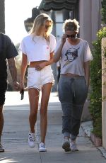 KRISTEN STEWART and STELLA MAXWELL Out in West Hollywood 06/30/2018