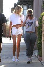 KRISTEN STEWART and STELLA MAXWELL Out in West Hollywood 06/30/2018