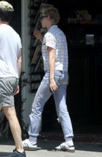 KRISTEN STEWART at Birds Restaurant in Los Feliz 07/08/2018
