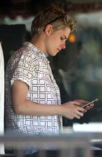 KRISTEN STEWART at Birds Restaurant in Los Feliz 07/08/2018